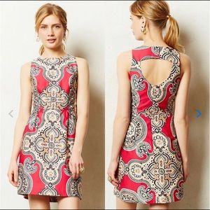 Anthro Moulinette Soeurs Geidi Paisley Dress